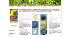 Desktop Screenshot of holismen.dk